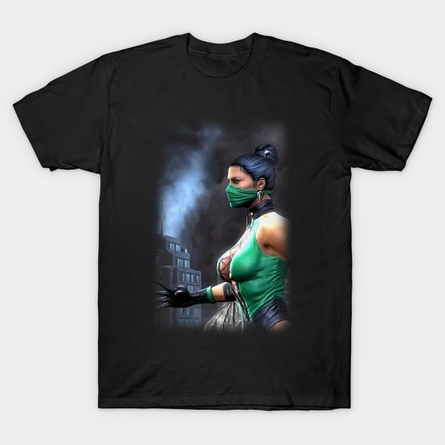 Jade Mortal Kombat (MK) Secret Characters - Poster,postcards and more. T-Shirt by Semenov